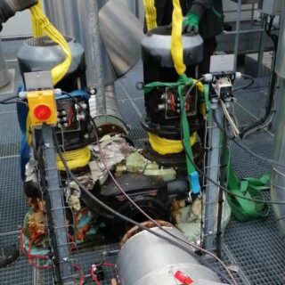 Remplacement pompe double climatisation AVANT